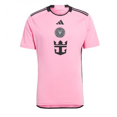 Fotbalové Dres Inter Miami Domácí 2024-25 Krátký Rukáv Fotbalové Dres Inter Miami Domácí 2024-25 Krátký Rukáv